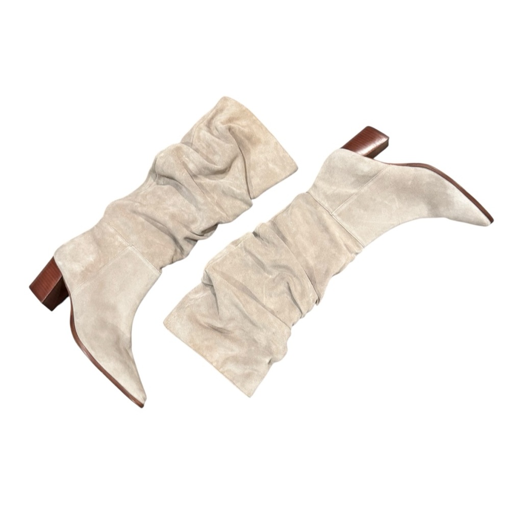 NEW Bernardo Fallyn Suede Slouchy Knee High Boots